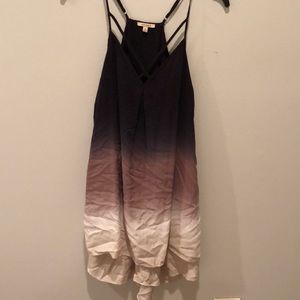 anama • ombré hi-lo dress